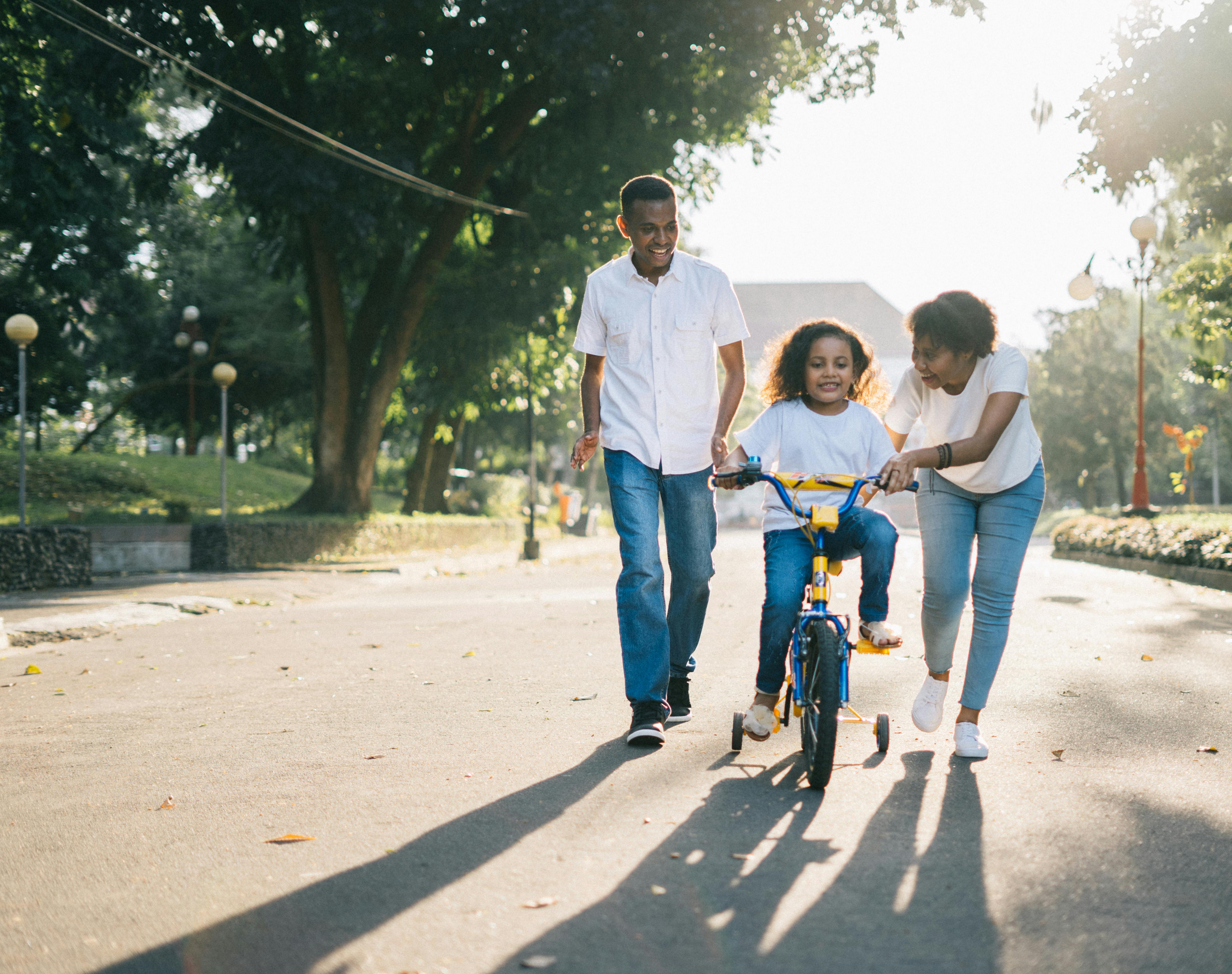 Family with a kid