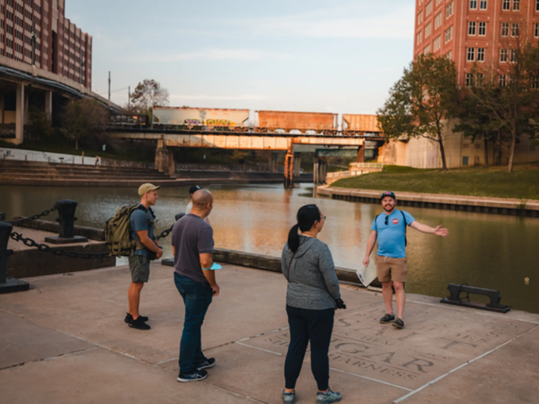 Houston walking